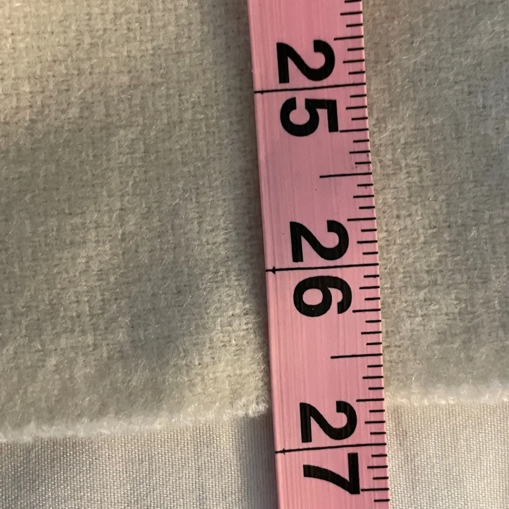 Wool Blend Oversized Scarf/Shawl/Wrap Pale Pink, Ivory NWT (Sz: 78 x 27”)